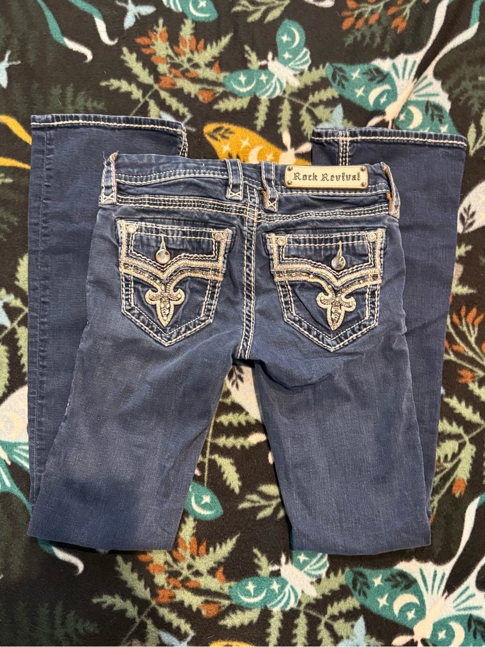 Rock Revival Janelle Bootcut Stretch Jeans Size 25